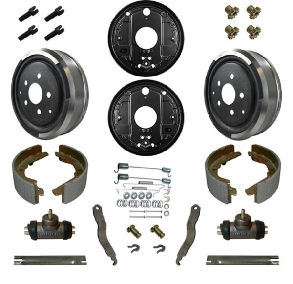 Baywindow Bus Rear Brake Bundle Kit Deluxe - 1973-79